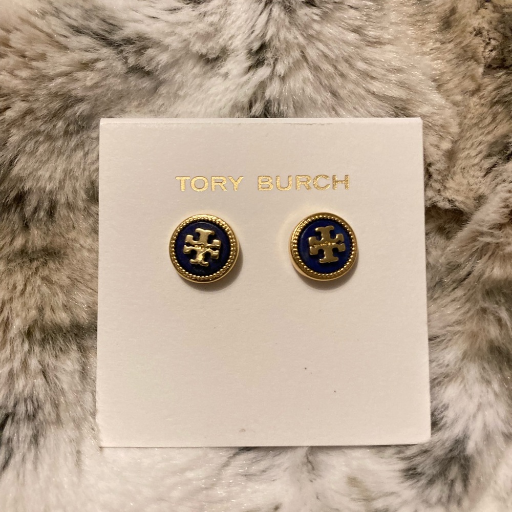 Tory Burch Logo Studs - Picture 3 of 5